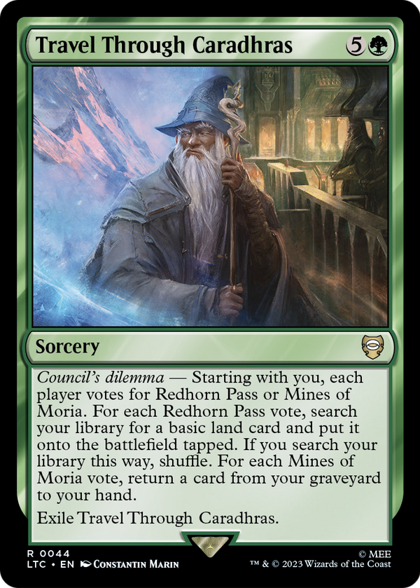 Travel Through Caradhras (LTC-044) - Tales of Middle-earth Commander