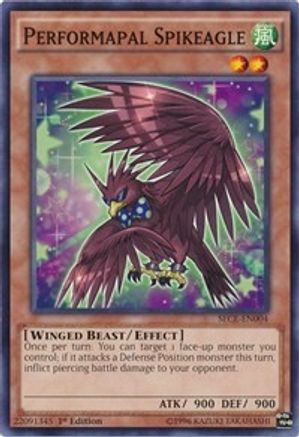Performapal Spikeagle (SECE-EN004) - Secrets of Eternity Unlimited