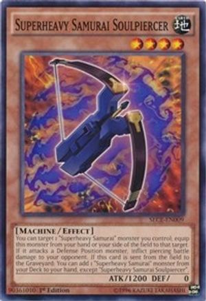 Superheavy Samurai Soulpiercer (SECE-EN009) - Secrets of Eternity Unlimited