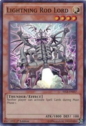 Lightning Rod Lord (SECE-EN037) - Secrets of Eternity Unlimited