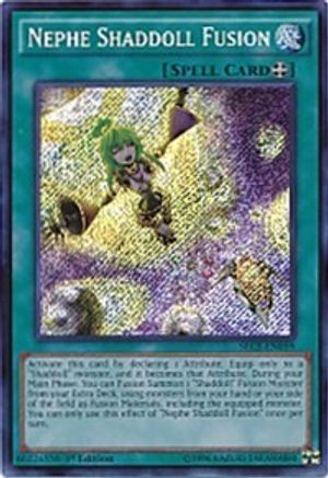 Nephe Shaddoll Fusion (SECE-EN059) - Secrets of Eternity 1st Edition