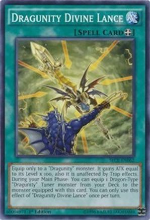 Dragunity Divine Lance (SECE-EN062) - Secrets of Eternity 1st Edition