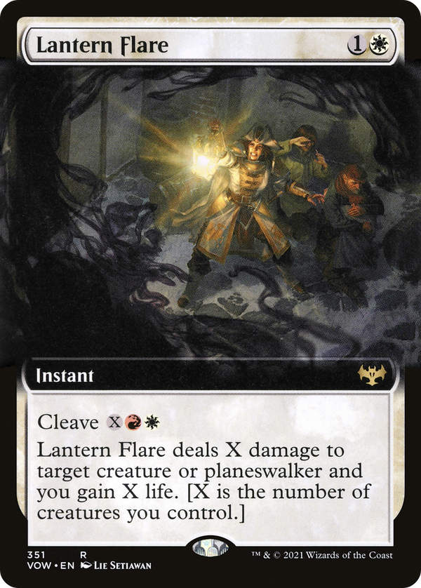 Lantern Flare (Extended Art) (VOW-351) - Innistrad: Crimson Vow: (Extended Art) Foil