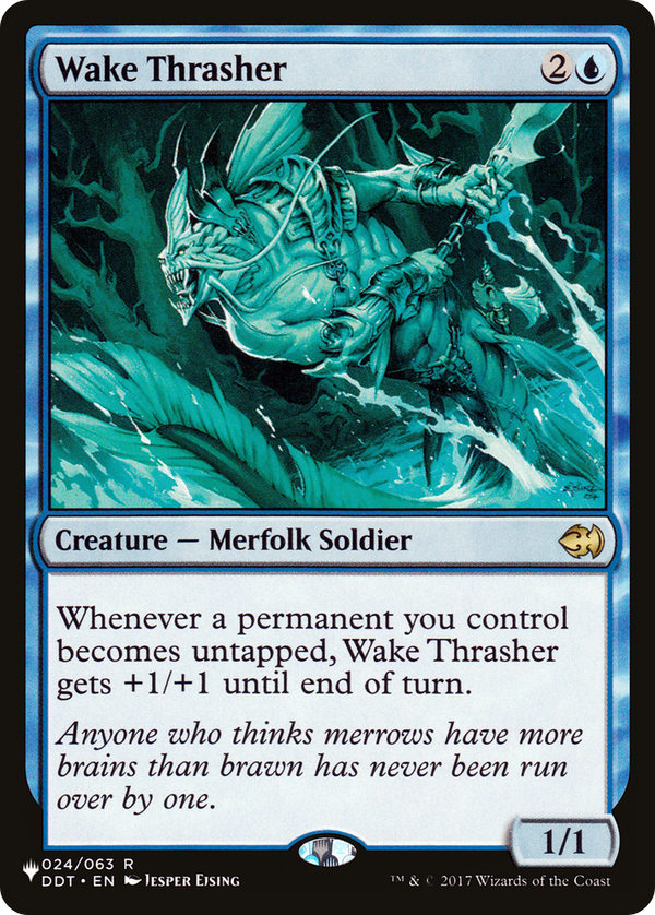Wake Thrasher (LIST-DDT-24) - The List