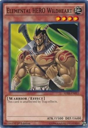 Elemental HERO Wildheart (SDHS-EN011) - Structure Deck: HERO Strike Unlimited