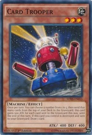 Card Trooper (SDHS-EN015) - Structure Deck: HERO Strike 1st Edition