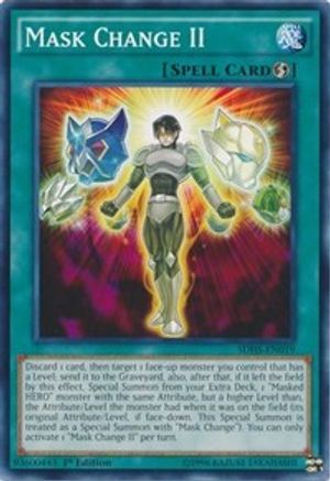 Mask Change II (SDHS-EN019) - Structure Deck: HERO Strike 1st Edition