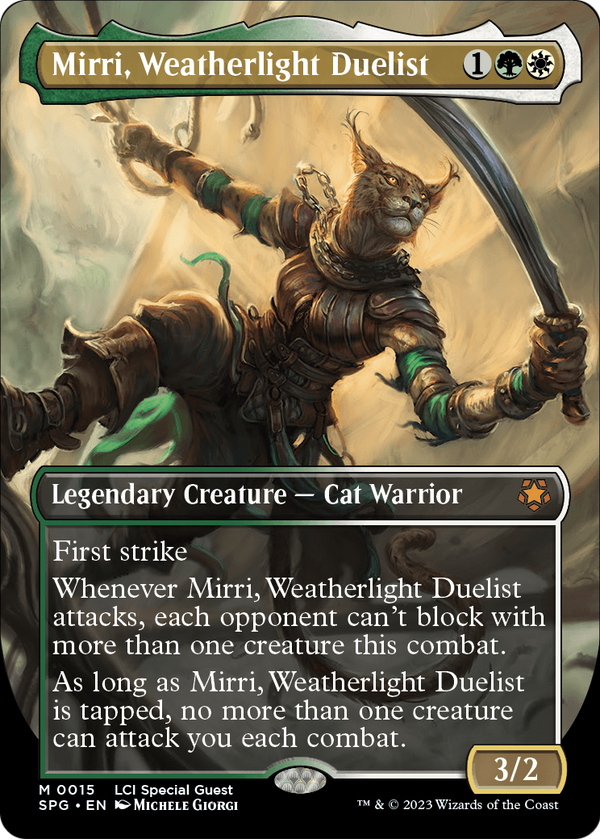 Mirri, Weatherlight Duelist (Borderless) (SPG-015) - Special Guests
