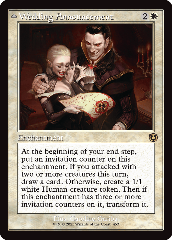 Wedding Announcement (Retro Frame) (INR-453) - Innistrad Remastered Foil