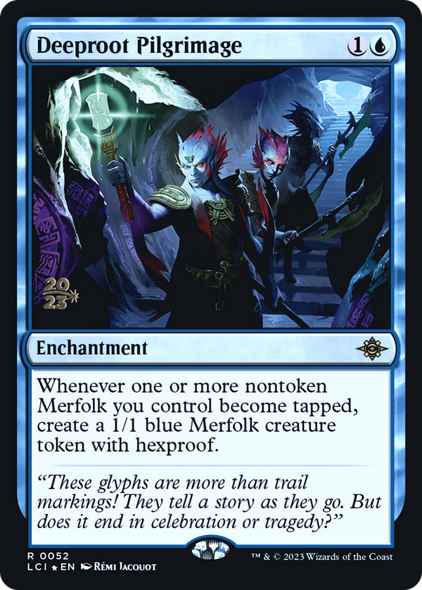 Deeproot Pilgrimage (PRE-052) - The Lost Caverns of Ixalan Promos Foil