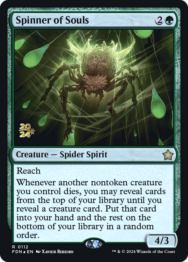 Spinner of Souls (PRE-112) - Foundations Promos Foil