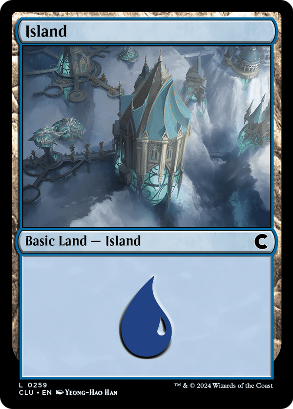 Island (0259) (CLU-259) - Ravnica: Clue Edition