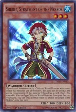 Shurit, Strategist of the Nekroz (THSF-EN010) - The Secret Forces Unlimited