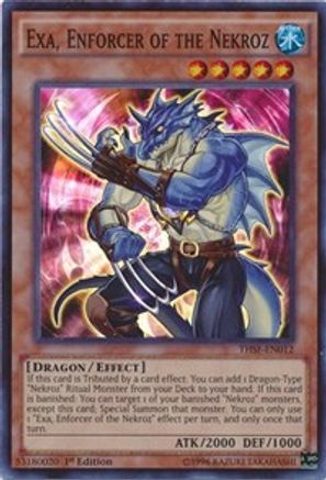 Exa, Enforcer of the Nekroz (THSF-EN012) - The Secret Forces 1st Edition