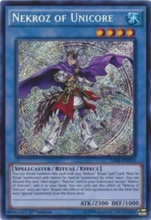 Nekroz of Unicore (THSF-EN016) - The Secret Forces 1st Edition