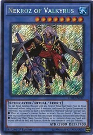 Nekroz of Valkyrus (THSF-EN017) - The Secret Forces 1st Edition