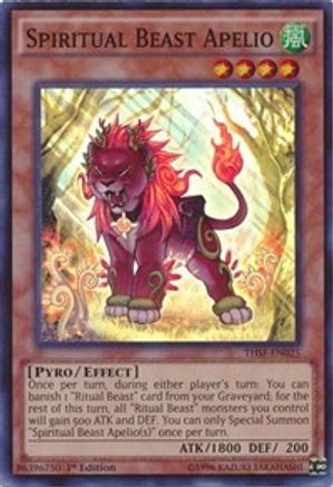 Spiritual Beast Apelio (THSF-EN025) - The Secret Forces Unlimited