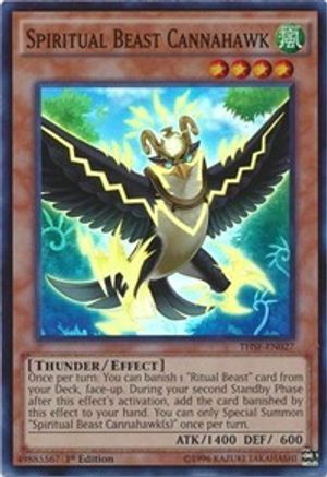 Spiritual Beast Cannahawk (THSF-EN027) - The Secret Forces Unlimited