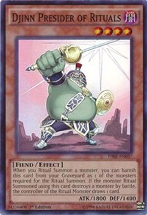 Djinn Presider of Rituals (THSF-EN037) - The Secret Forces Unlimited