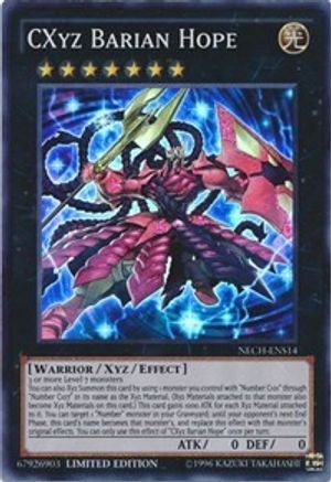 CXyz Barian Hope (SE) (NECH-ENS14) - The New Challengers Limited