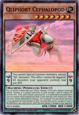 Qliphort Cephalopod (SE) (SECE-ENS04) - Secrets of Eternity Limited