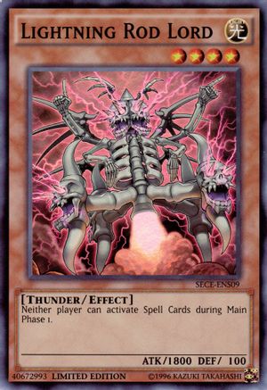 Lightning Rod Lord (SE) (SECE-ENS09) - Secrets of Eternity Limited