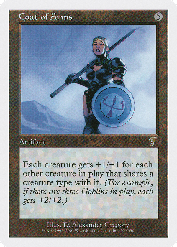 Coat of Arms (7ED-290) - 7th Edition Foil