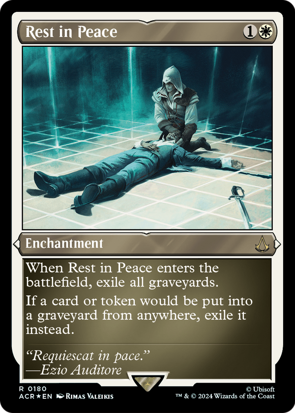 Rest in Peace (Foil Etched) (ACR-180) - Assassin's Creed Foil