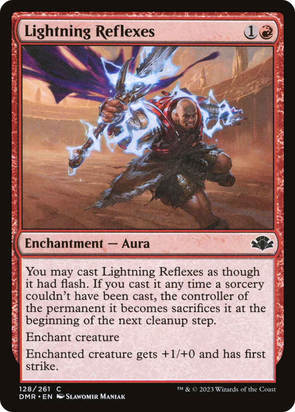 Lightning Reflexes (DMR-128) - Dominaria Remastered Foil