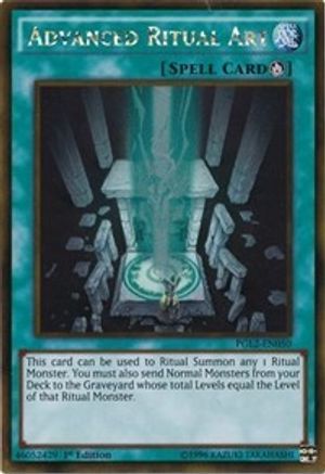 Advanced Ritual Art (PGL2-EN050) - Premium Gold: Return of the Bling Unlimited
