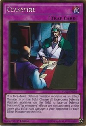 Ceasefire (PGL2-EN062) - Premium Gold: Return of the Bling 1st Edition