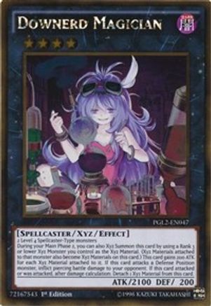 Downerd Magician (PGL2-EN047) - Premium Gold: Return of the Bling Unlimited