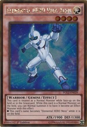 Elemental HERO Neos Alius (PGL2-EN029) - Premium Gold: Return of the Bling Unlimited