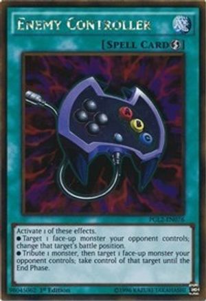 Enemy Controller (PGL2-EN076) - Premium Gold: Return of the Bling 1st Edition