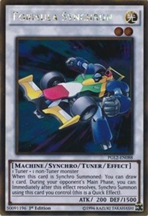 Formula Synchron (PGL2-EN088) - Premium Gold: Return of the Bling Unlimited