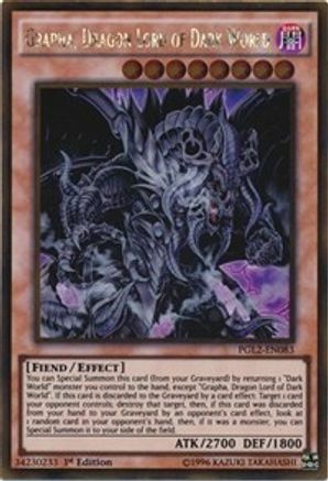 Grapha, Dragon Lord of Dark World (PGL2-EN083) - Premium Gold: Return of the Bling Unlimited