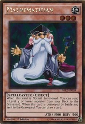 Mathematician (PGL2-EN039) - Premium Gold: Return of the Bling Unlimited