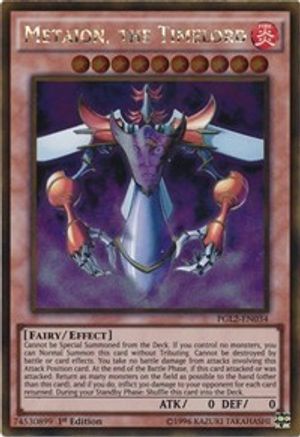 Metaion, the Timelord (PGL2-EN034) - Premium Gold: Return of the Bling Unlimited