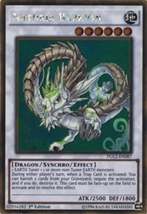 Naturia Barkion (PGL2-EN087) - Premium Gold: Return of the Bling Unlimited