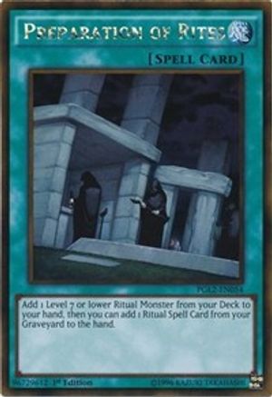 Preparation of Rites (PGL2-EN054) - Premium Gold: Return of the Bling 1st Edition