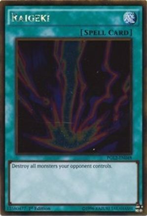 Raigeki (PGL2-EN048) - Premium Gold: Return of the Bling 1st Edition