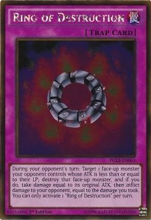 Ring of Destruction (PGL2-EN063) - Premium Gold: Return of the Bling Unlimited
