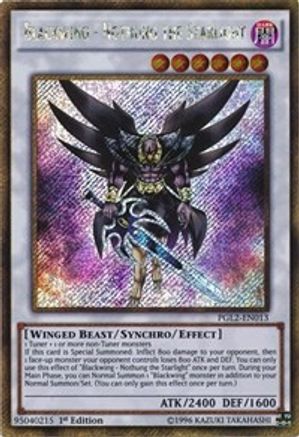 Blackwing - Nothung the Starlight (PGL2-EN013) - Premium Gold: Return of the Bling Unlimited