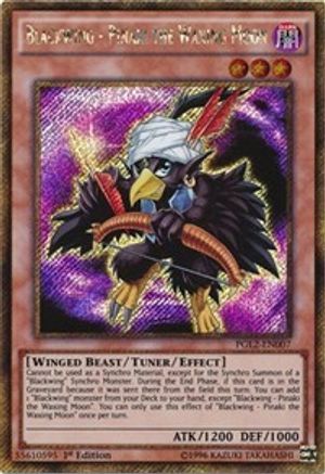 Blackwing - Pinaki the Waxing Moon (PGL2-EN007) - Premium Gold: Return of the Bling Unlimited