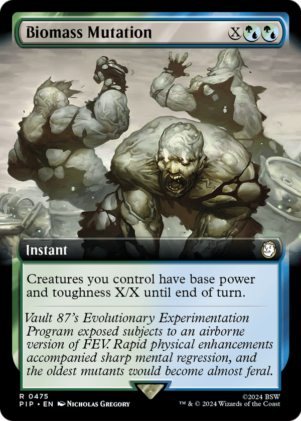 Biomass Mutation (Extended Art) (PIP-475) - Fallout: (Extended Art)