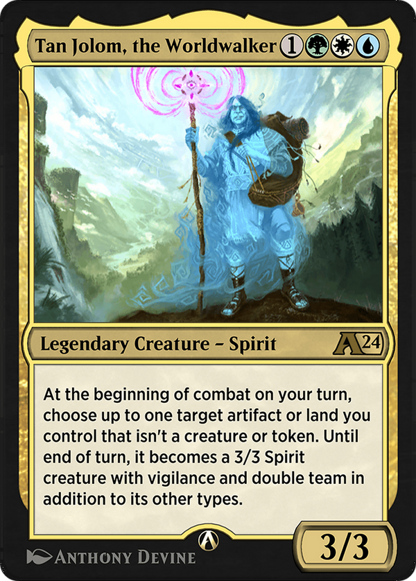 Tan Jolom, the Worldwalker (YLCI-030) - Alchemy: Ixalan
