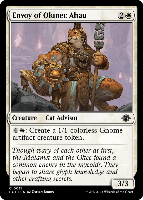 Envoy of Okinec Ahau (LCI-011) - The Lost Caverns of Ixalan Foil
