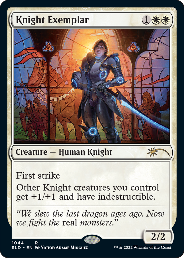 Knight Exemplar (1044) (SLD-1044) - Secret Lair Drop Foil