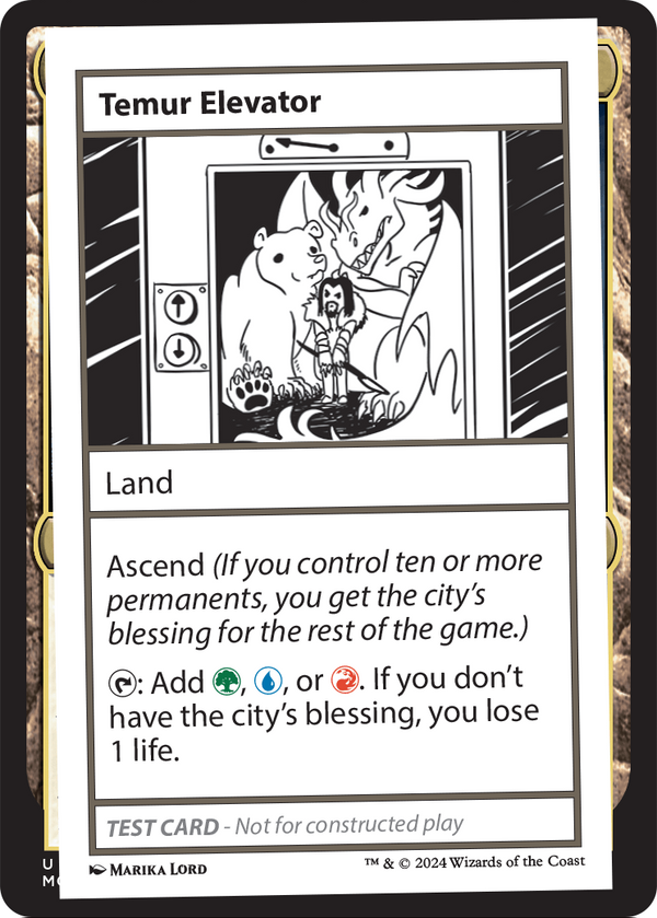 Temur Elevator (MB2PC-) - Mystery Booster 2