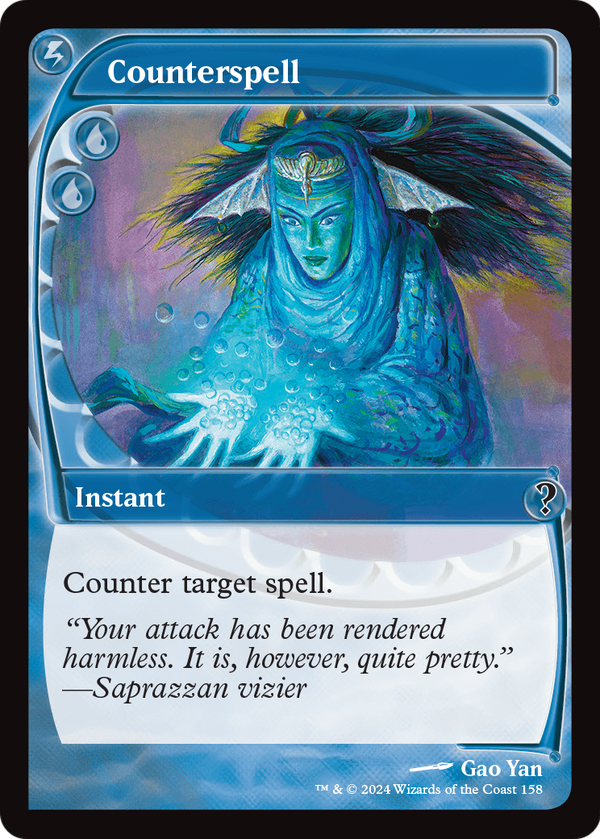 Counterspell (Future Sight) (MB2-158) - Mystery Booster 2 Foil
